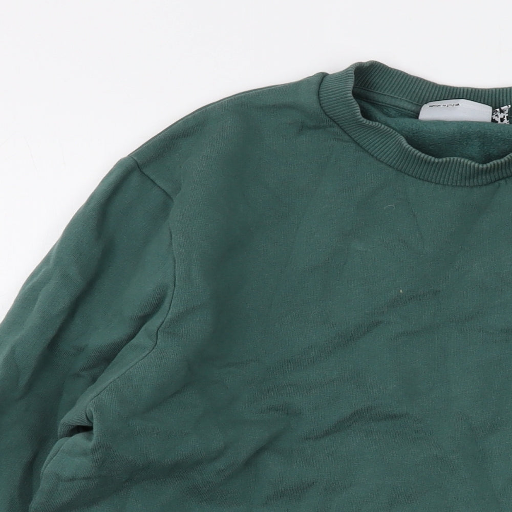 Mens UK Size M ASOS Green Pullover Sweatshirt
