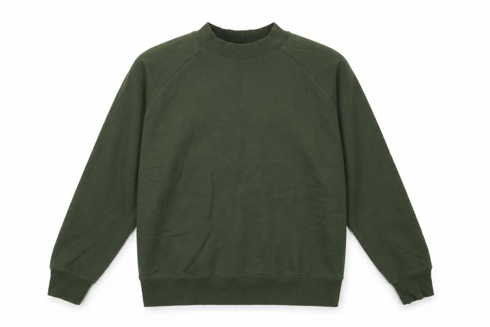 Mens UK Size M Topman Green Pullover Sweatshirt