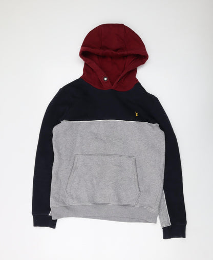 Next Boys Grey Cotton Pullover Hoodie Size XL Pullover