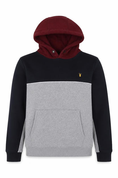 Next Boys Grey Cotton Pullover Hoodie Size XL Pullover