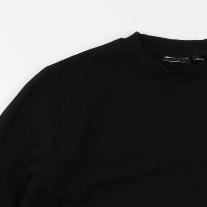 Mens UK Size M ASOS Black Pullover Sweatshirt