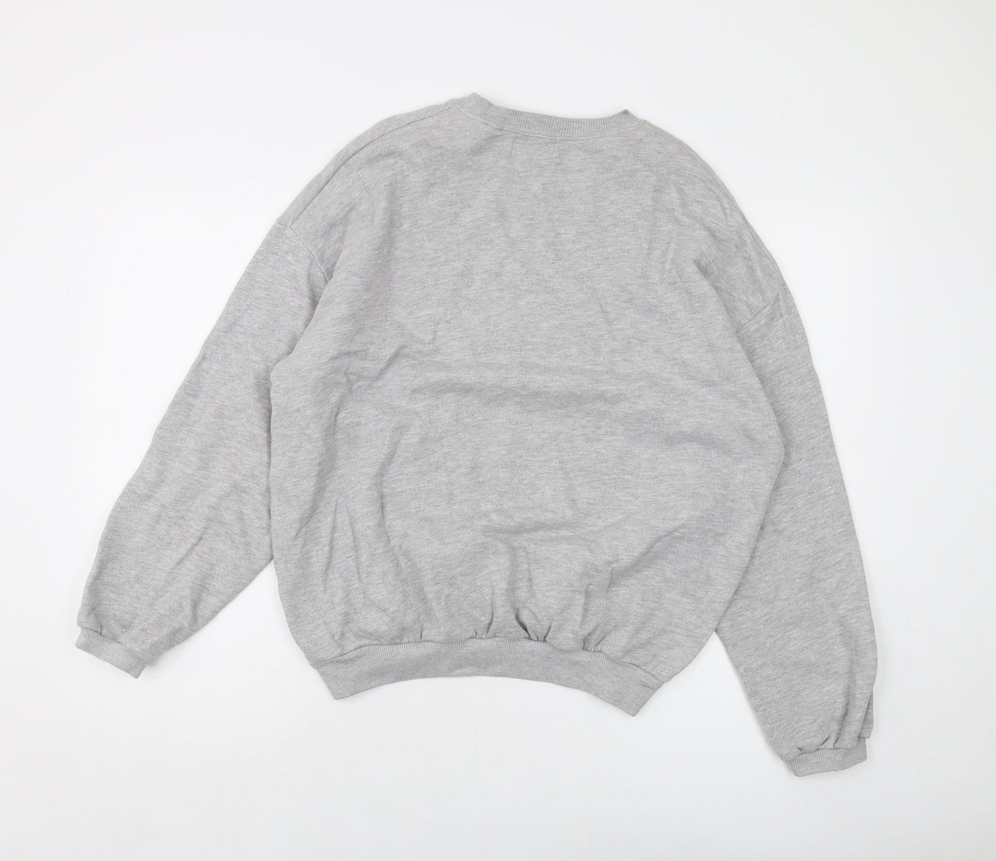 Womens UK Size S Pull&Bear Green Pullover Sweatshirt
