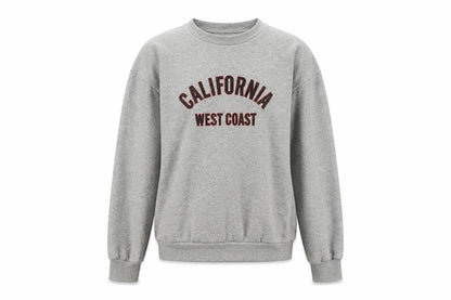 PRETTYLITTLETHING Womens Grey Cotton Pullover Sweatshirt Size S Pullover