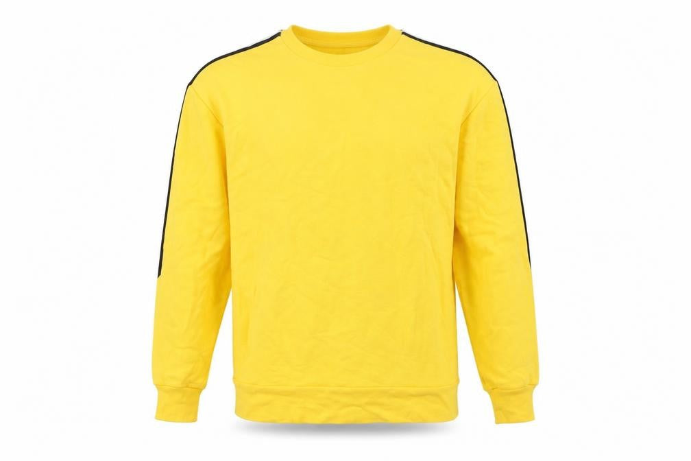 Mens UK Size M Topman Yellow Pullover Sweatshirt