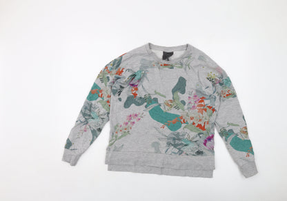 Womens UK Size 8 NEXT Grey Pullover Sweatshirt