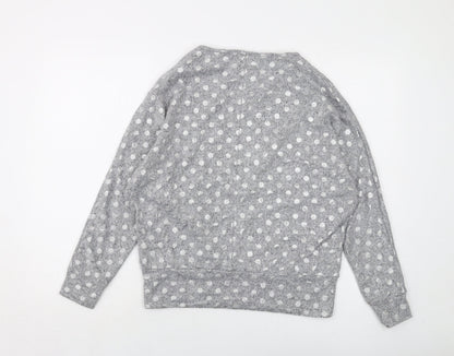 Womens UK Size 10 Dorothy Perkins Grey Pullover Jumper