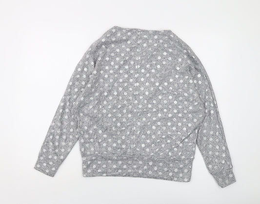 Womens UK Size 10 Dorothy Perkins Grey Pullover Jumper