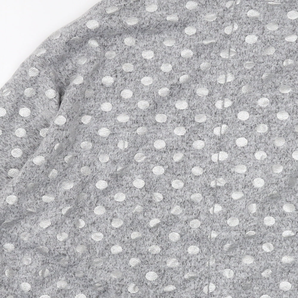 Womens UK Size 10 Dorothy Perkins Grey Pullover Jumper
