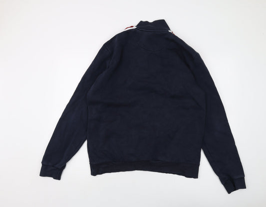 Mens UK Size L NEXT Blue Pullover Sweatshirt