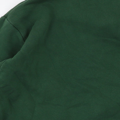 Mens UK Size M PRETTYLITTLETHING Green Pullover Sweatshirt