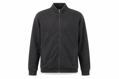 Next Mens Grey Cotton Full Zip Sweatshirt Size XL
