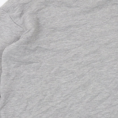 Mango Girls Grey Cotton Pullover Sweatshirt Size 11-12 Years Pullover