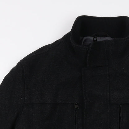 Mens UK Size M Marks and Spencer Black Jacket