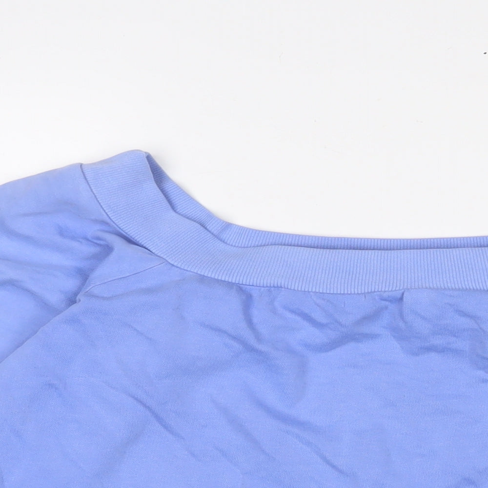 Womens UK Size L NEXT Blue Pullover Sweatshirt