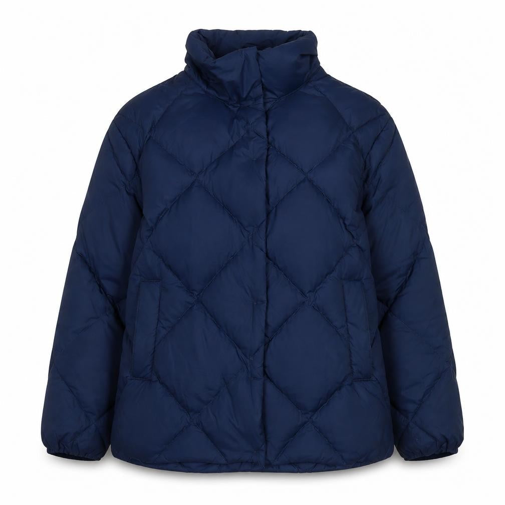 Marks & Spencer Womens Blue Puffer Jacket Jacket Size 12 Zip