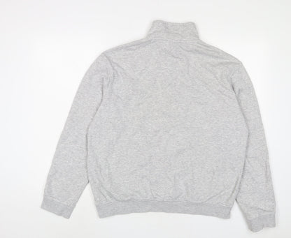 Mens UK Size M H&M Grey Pullover Sweatshirt