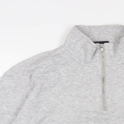 Mens UK Size M H&M Grey Pullover Sweatshirt