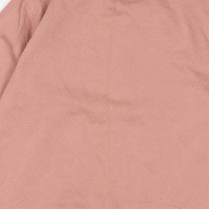 six stories Womens Pink Cotton Pullover Sweatshirt Size S Pullover - Mother of the groom