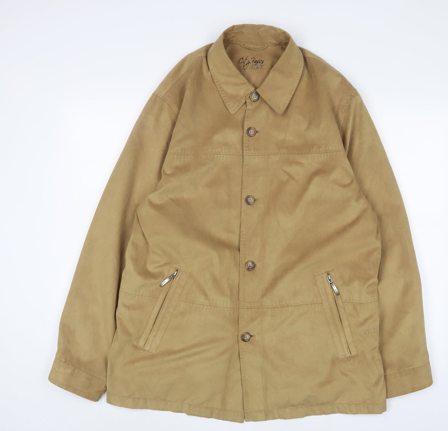 Mens UK Size L GAT Brown Jacket