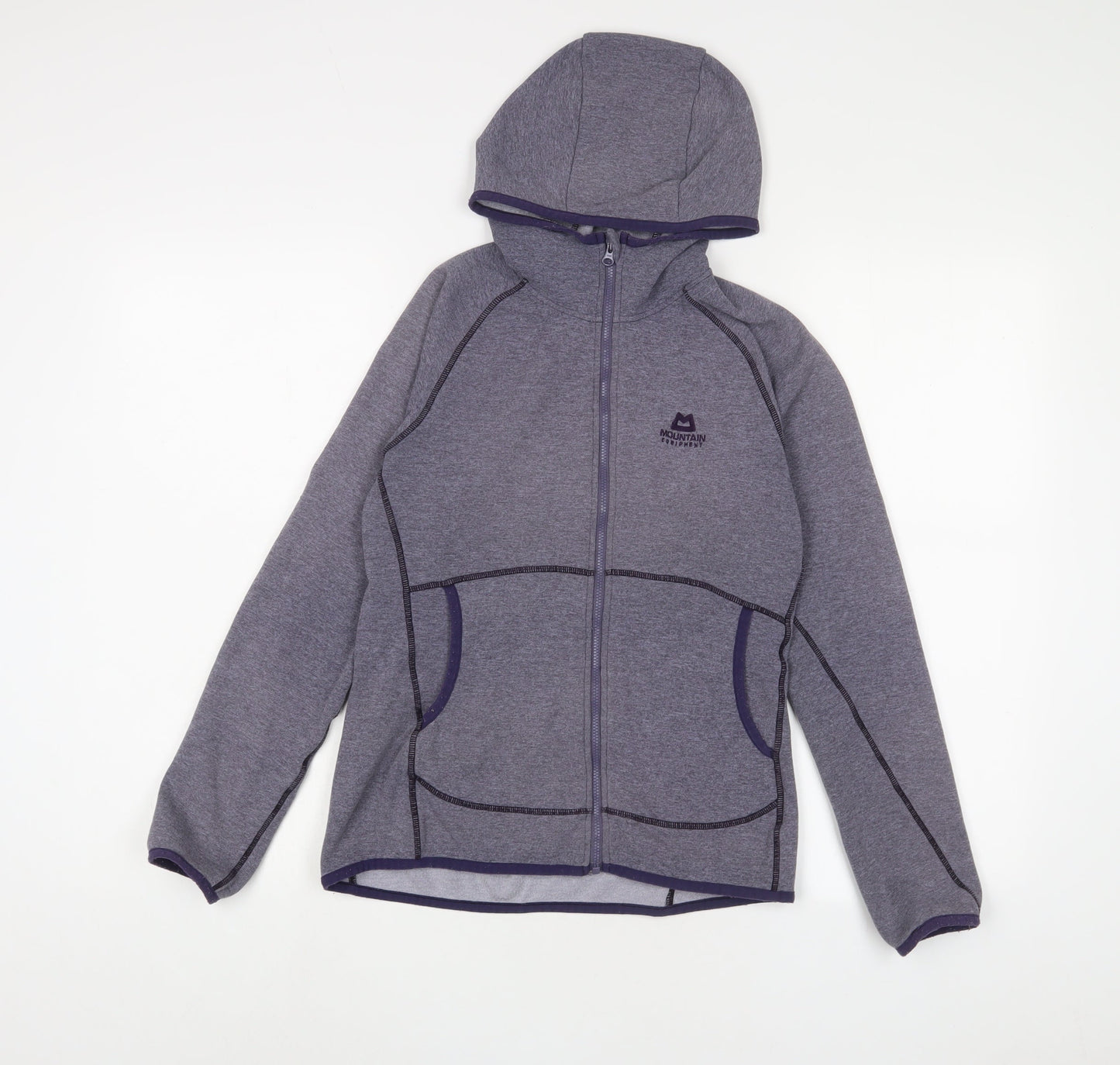 Mountain Equipment Womens Purple Jacket Size 10 Zip