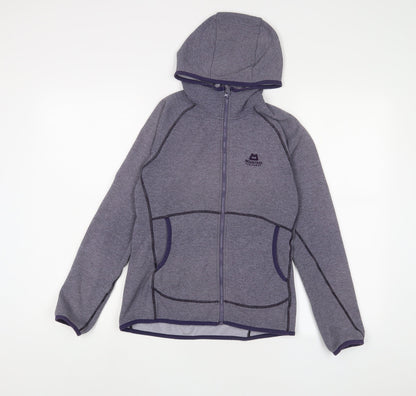 Mountain Equipment Womens Purple Jacket Size 10 Zip