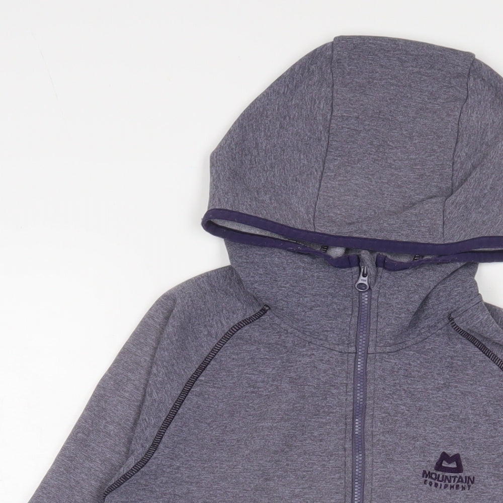 Mountain Equipment Womens Purple Jacket Size 10 Zip
