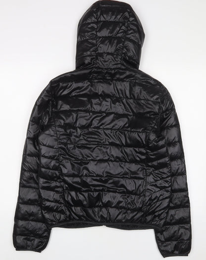 Terranova Womens Black Puffer Jacket Jacket Size XL Zip