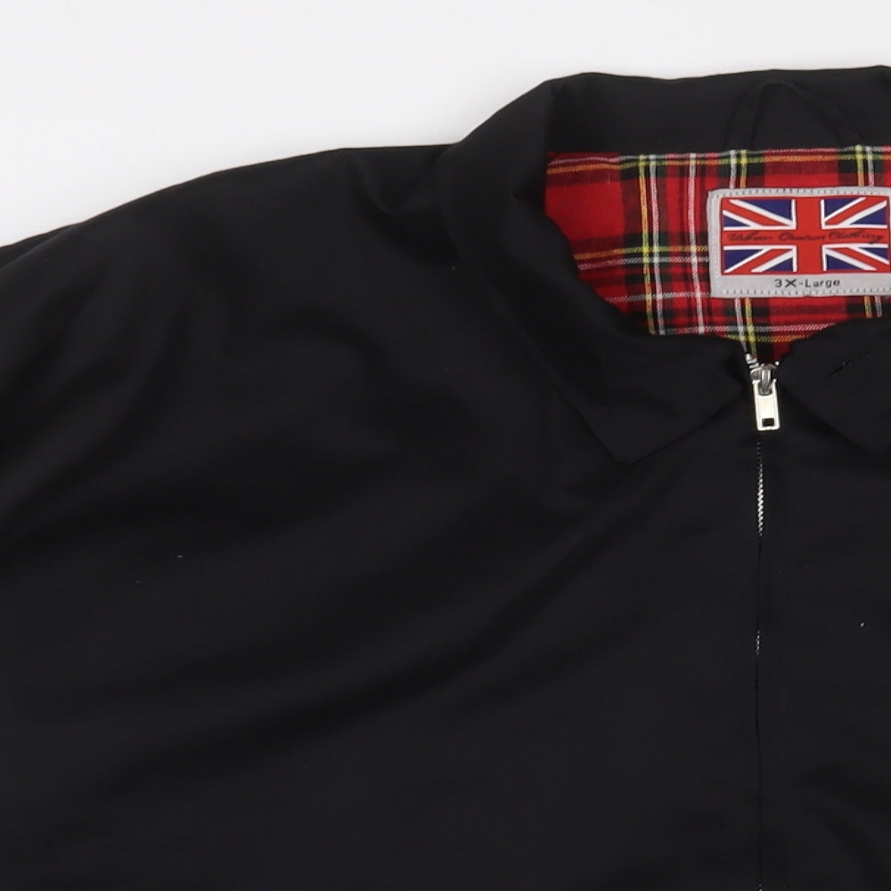 Mens UK Size 3XL unborn coulture clothing Black Jacket