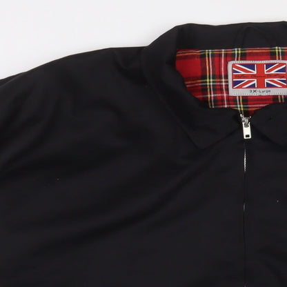 Mens UK Size 3XL unborn coulture clothing Black Jacket