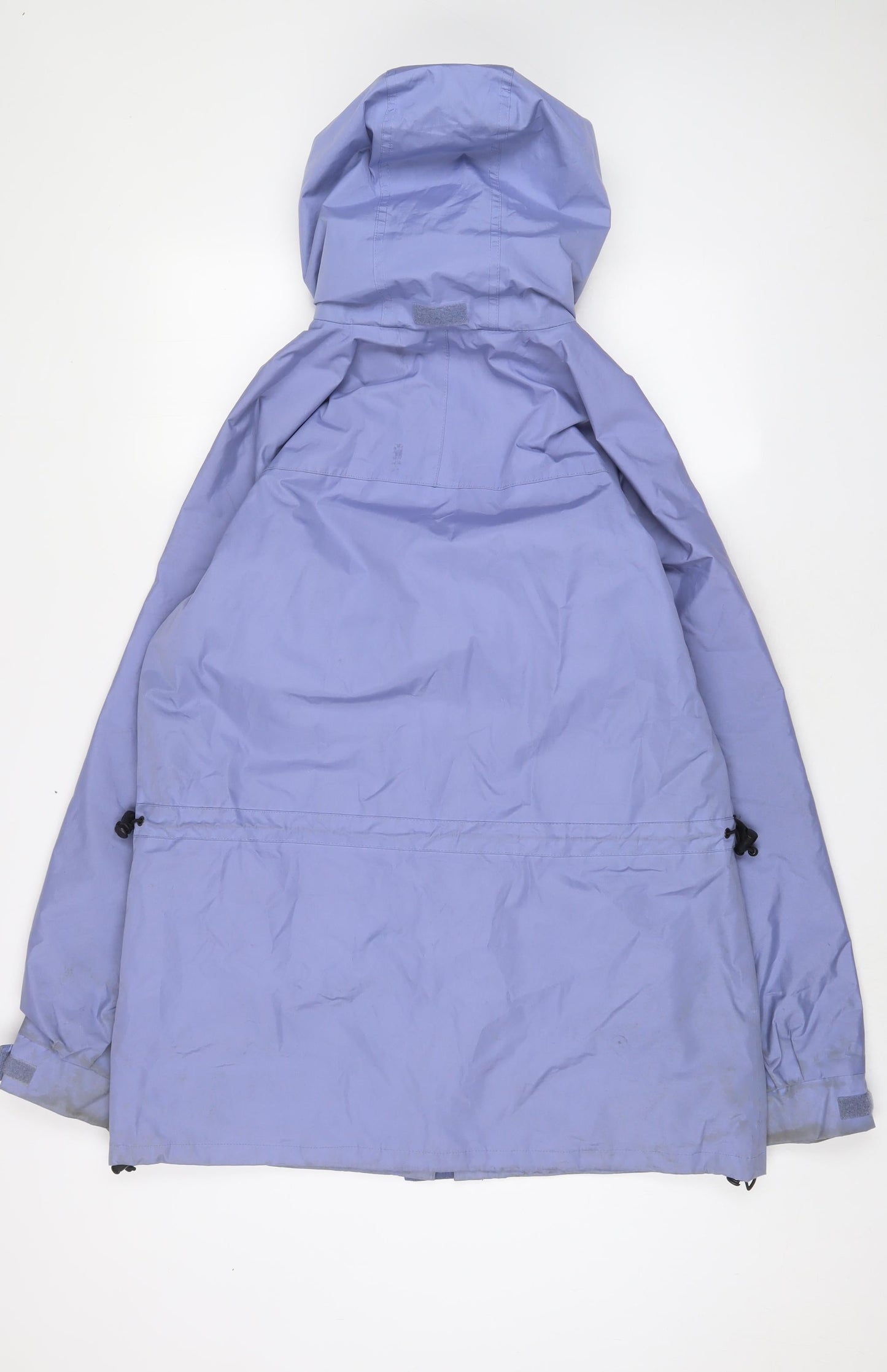 Womens UK Size 14 Outdoor Scene Purple Rain Coat