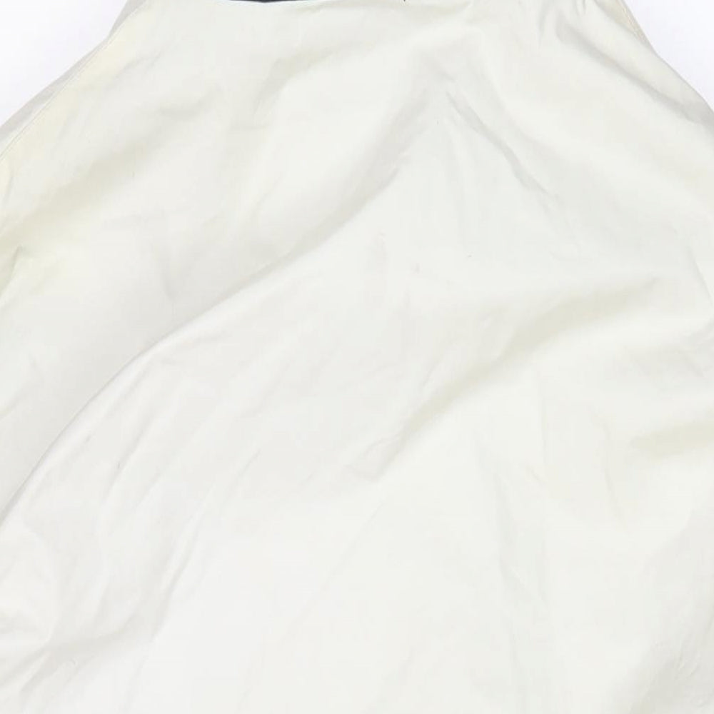 Mens UK Size L Ciro Citterio White Quilted Coat