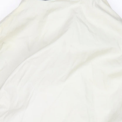 Mens UK Size L Ciro Citterio White Quilted Coat