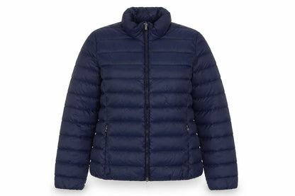 Womens UK Size 8 Geox Blue Puffer Jacket