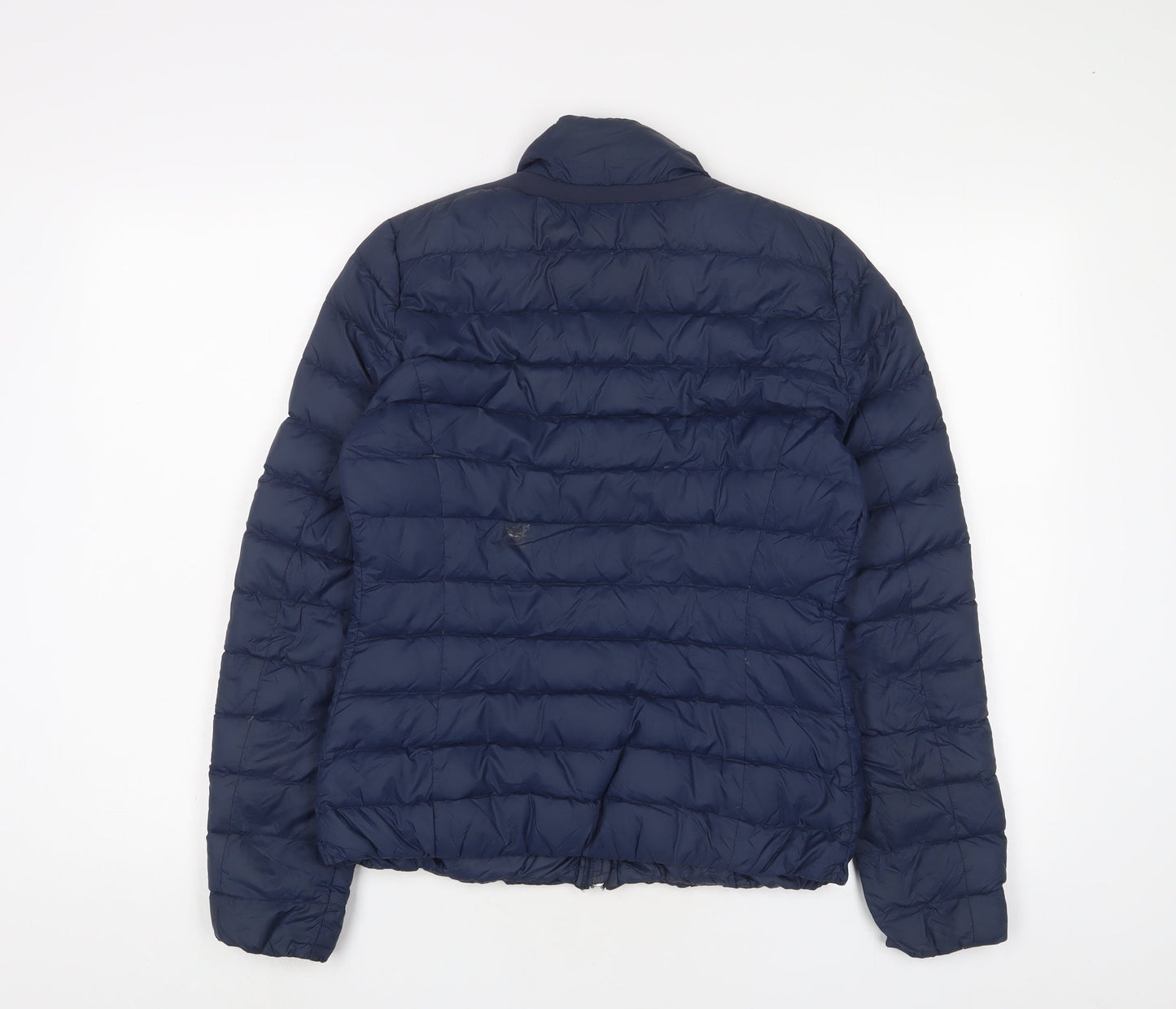 Womens UK Size 8 Geox Blue Puffer Jacket