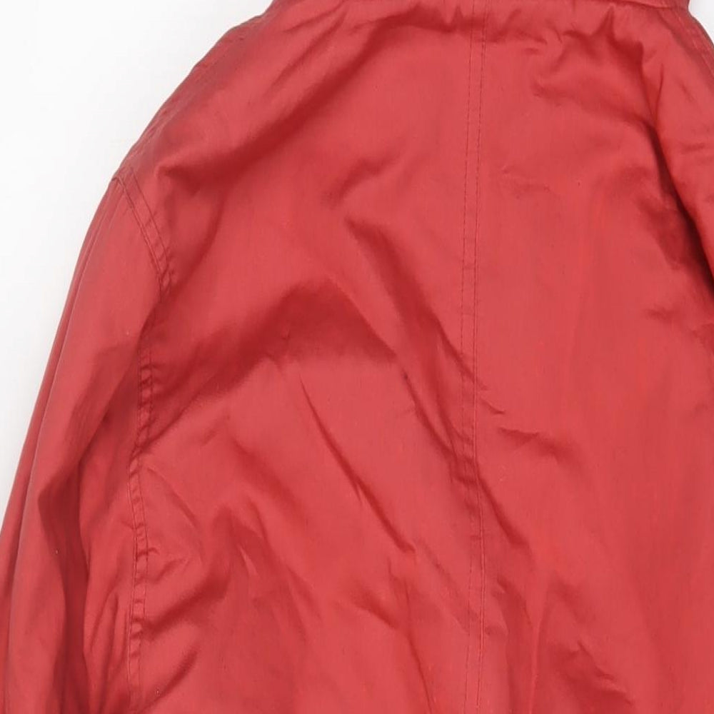 Womens UK Size XS Cotton Traders Pink Parka Coat