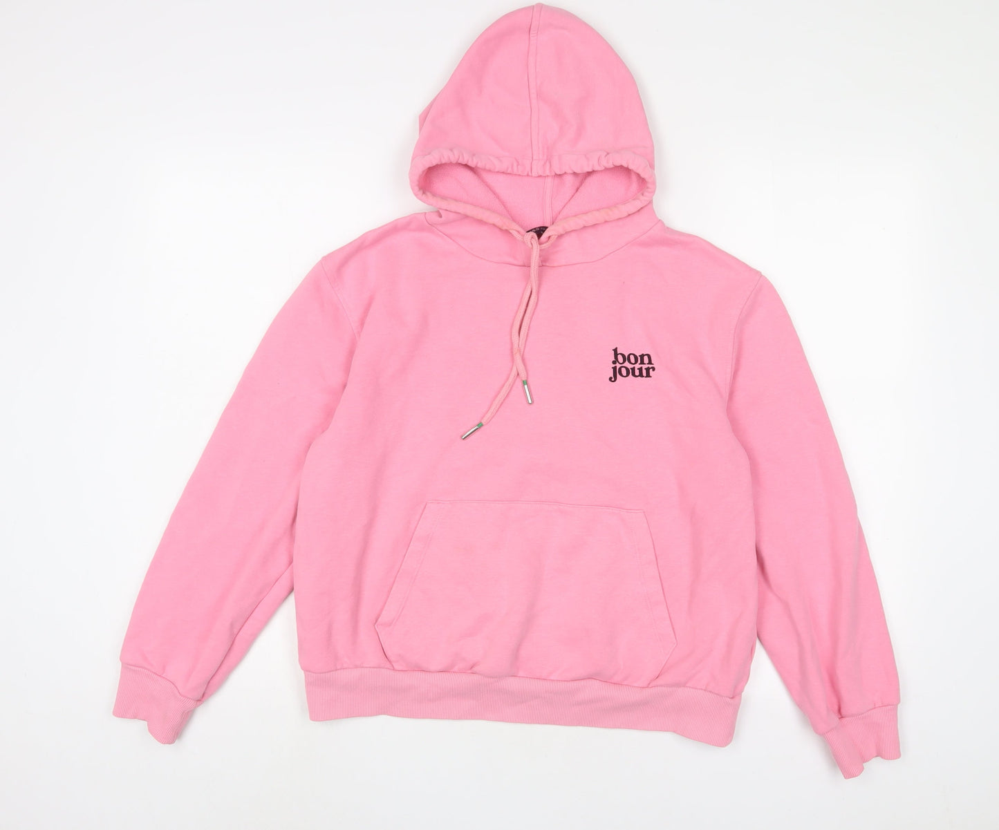 Womens UK Size 10 Marks and Spencer Pink Pullover Hoodie