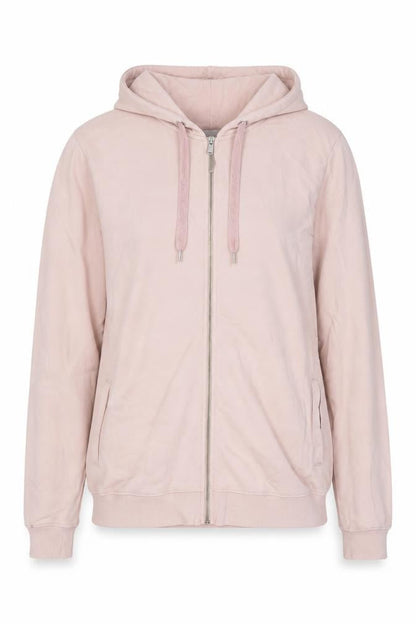 Bonlongaro Womens Pink Cotton Pullover Hoodie Size L Pullover