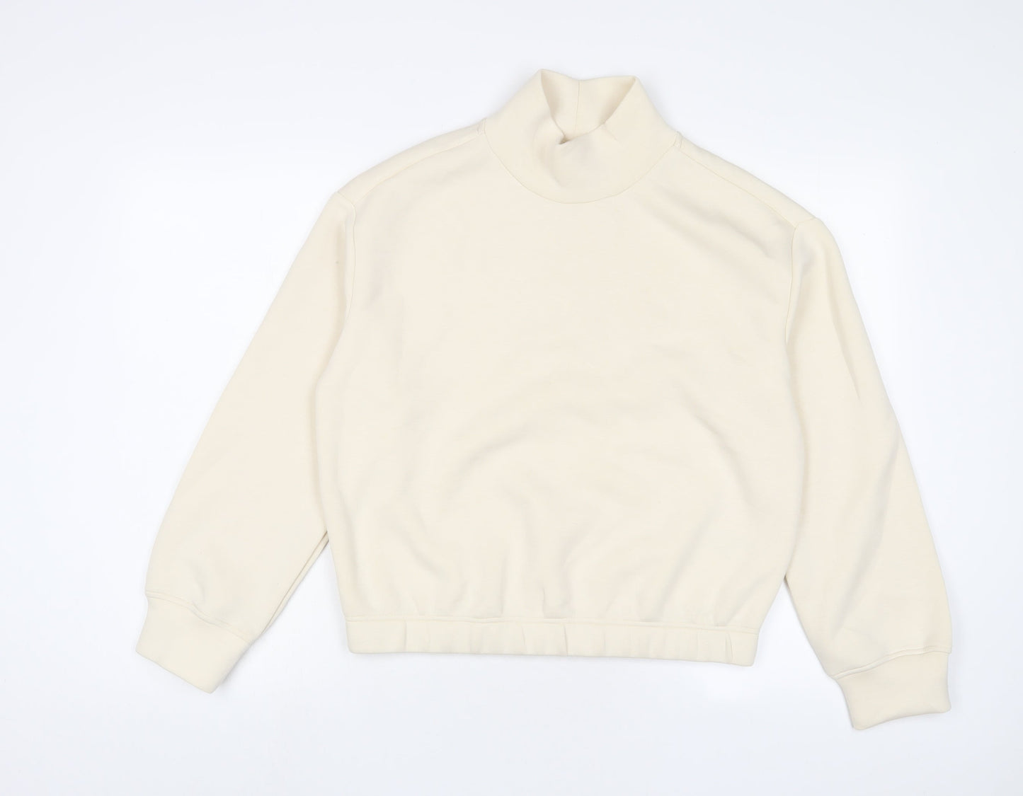 Womens UK Size S Marks and Spencer Beige Pullover Sweatshirt