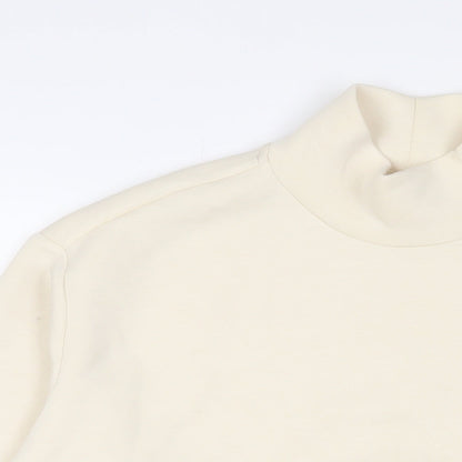 Womens UK Size S Marks and Spencer Beige Pullover Sweatshirt