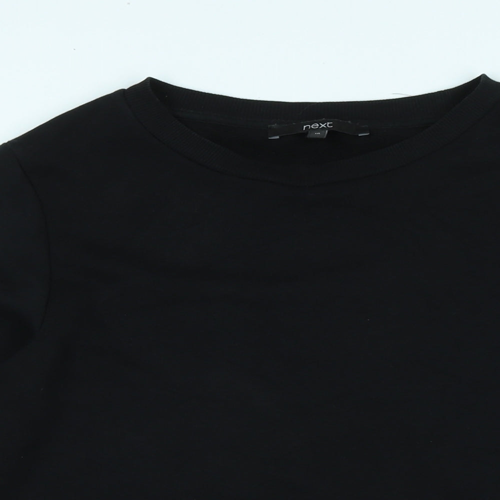 Womens UK Size 10 NEXT Black Pullover Sweatshirt