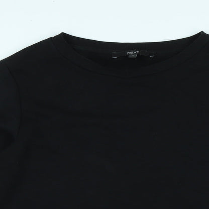 Womens UK Size 10 NEXT Black Pullover Sweatshirt