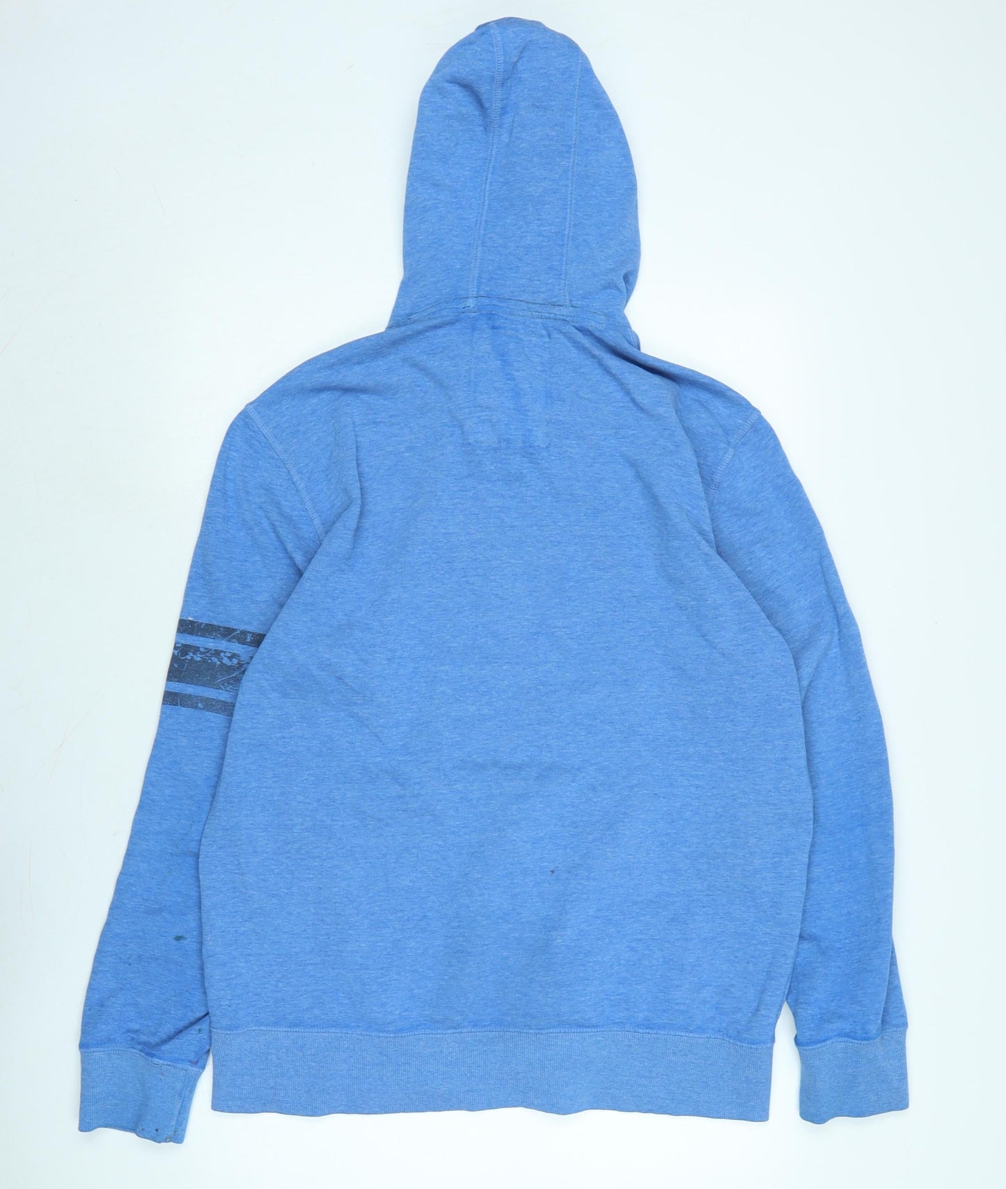 Mens UK Size L NEXT Blue Pullover Hoodie