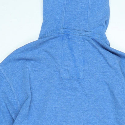 Mens UK Size L NEXT Blue Pullover Hoodie