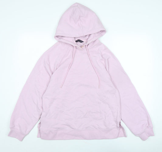 Womens UK Size 10 Marks and Spencer Purple Pullover Hoodie