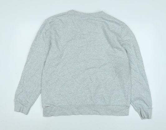 Womens UK Size M Marks and Spencer Grey Pullover Sweatshirt