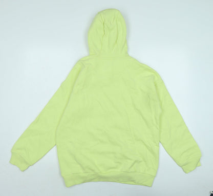 Marks and Spencer Boys Green Polyester Pullover Hoodie Size 13-14 Years