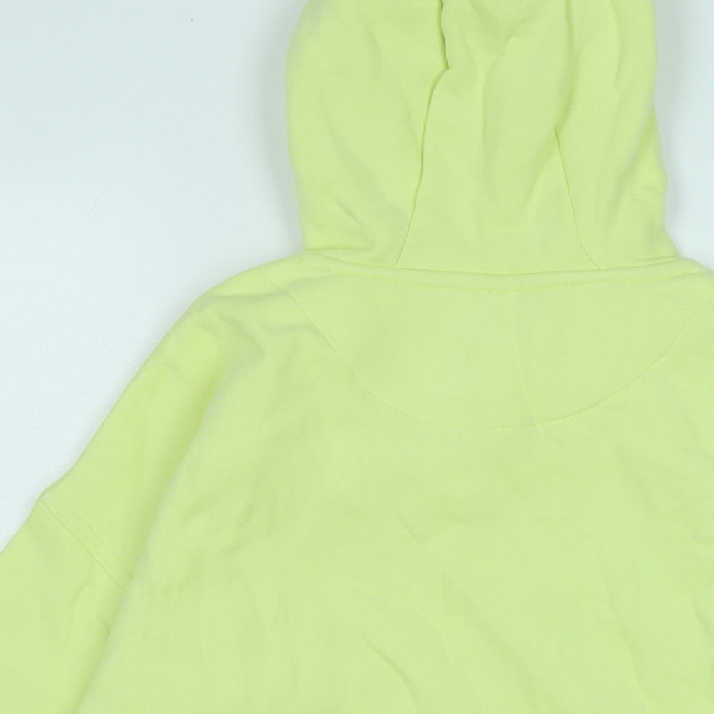 Marks and Spencer Boys Green Polyester Pullover Hoodie Size 13-14 Years