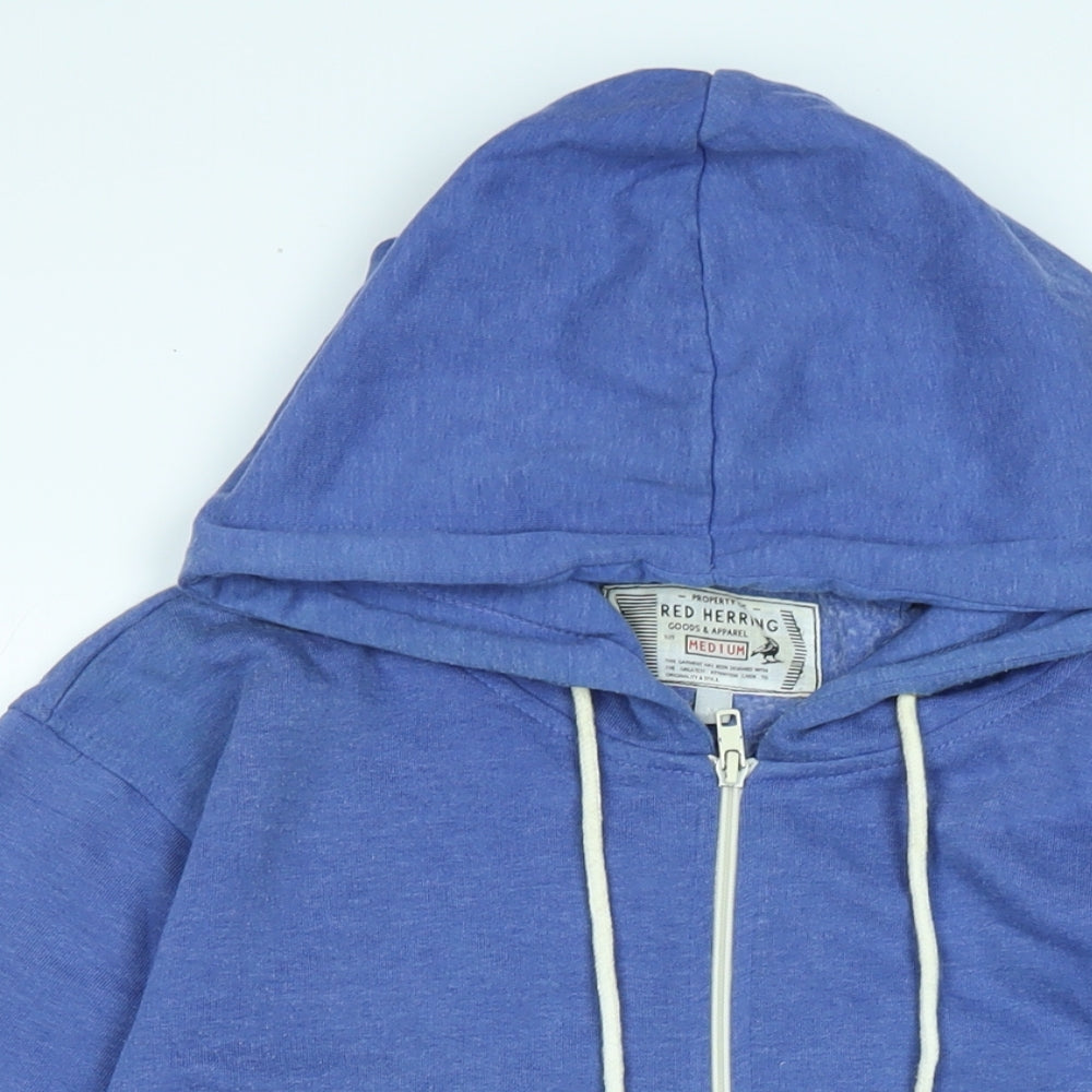 Womens UK Size M Red Herring Blue Jacket