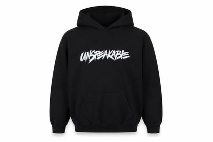 Gilden Boys Black Polyester Pullover Hoodie Size L