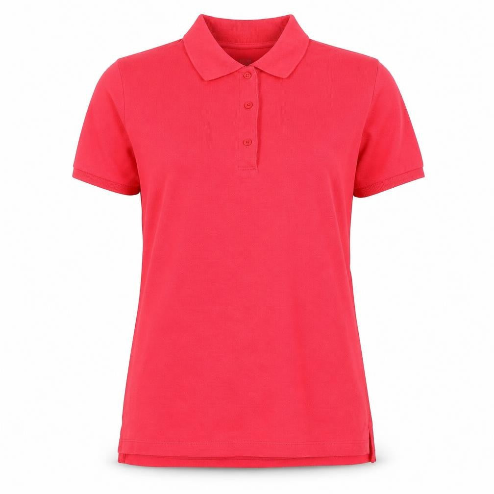 Womens UK Size M Uniqlo Pink Basic Polo